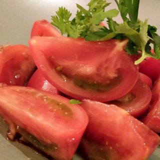 トマトサラダ バルサミコソース(キッチン丸金)
