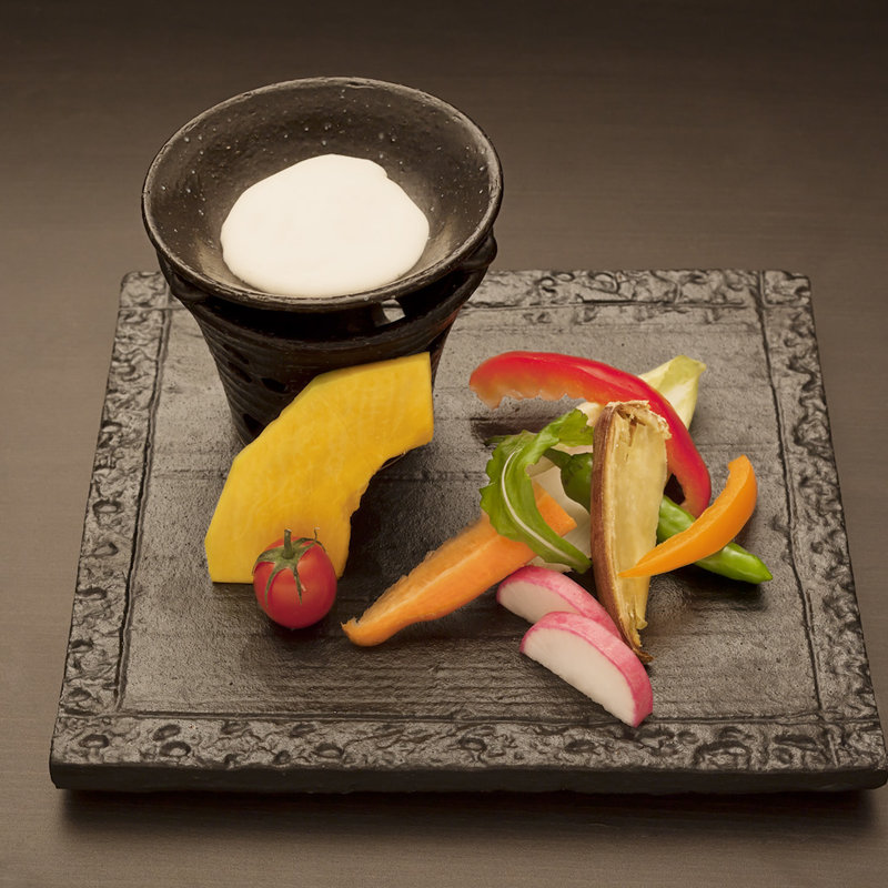 有機野菜のバーニャカウダ(Cucina Italiana Inizio)