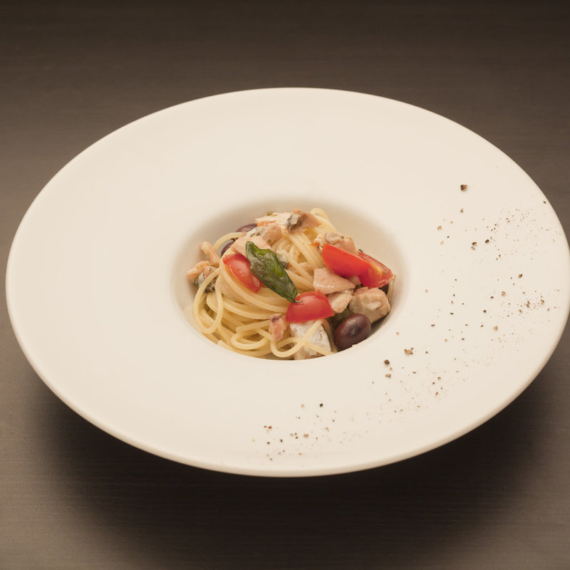 サーモンのパスタ(Cucina Italiana Inizio)