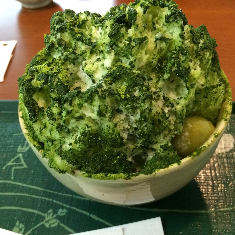 宇治ミルクしぐれ（ハーフ）(宇治園 心斎橋本店)