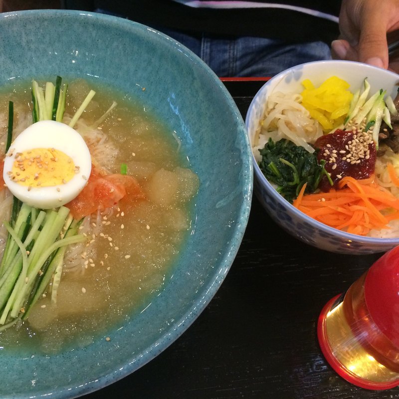 冷麺セット（ビビンバ）(ダンジ )