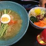 冷麺セット（ビビンバ）(ダンジ )