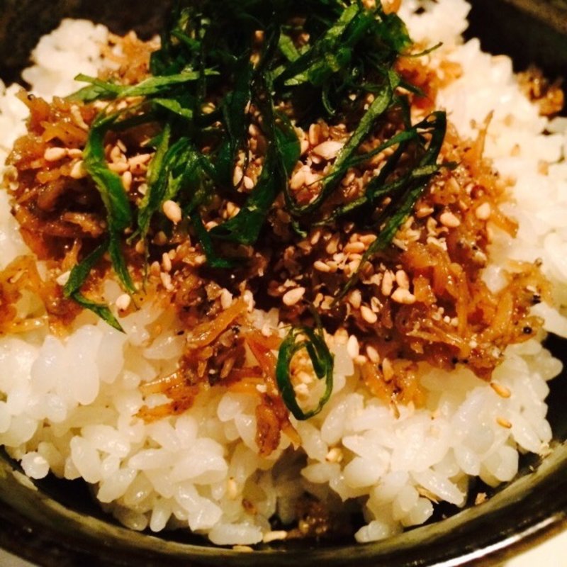 煮じゃこ飯(六ヶ城)