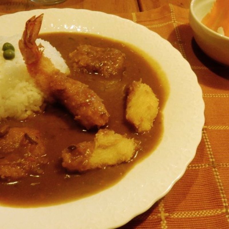 カツカレー(魚籠里)