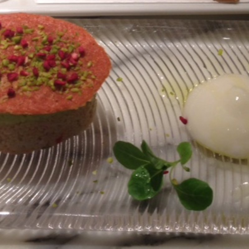 アボカドとピスタチオのムース(俺のフレンチ・イタリアン AOYAMA )