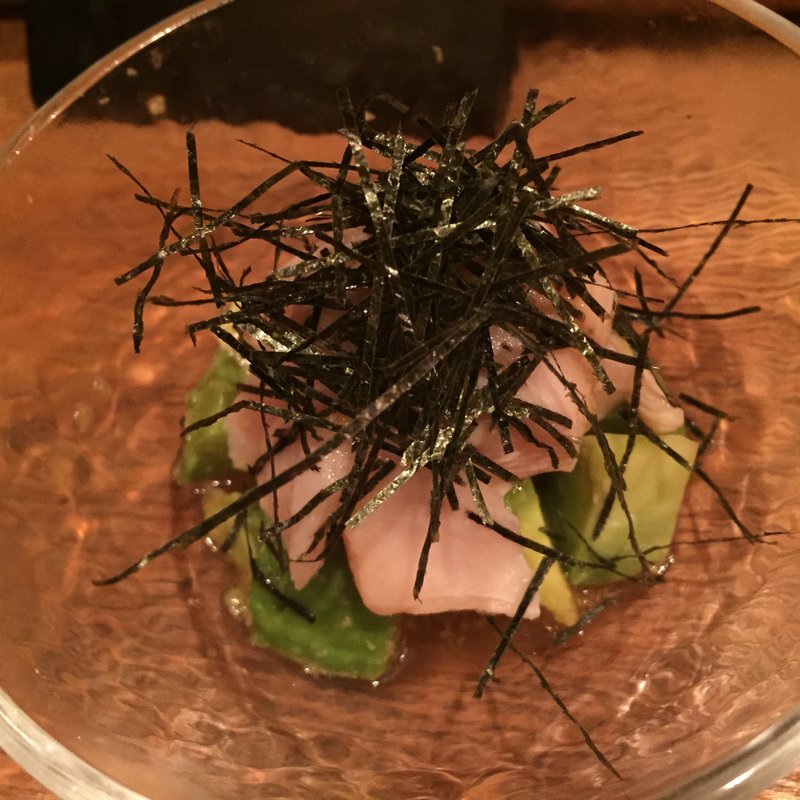 鶏アボカドわさび(まさ吉)