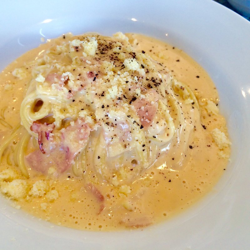 チーズたっぷり濃厚カルボナーラ(ロカボ カフェ （LOCABO CAFE）)