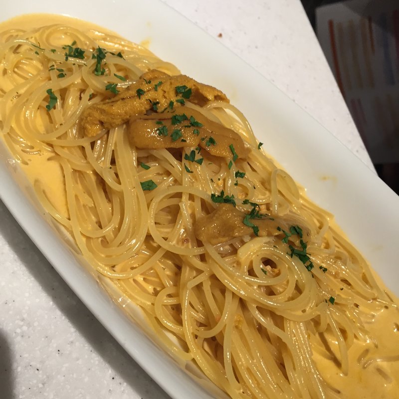 うにのクリームパスタ(俺のフレンチ・イタリアン AOYAMA )