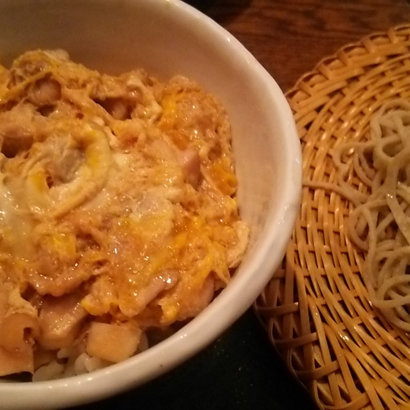 ミニ親子丼＆せいろそばセット(手打ち蕎麦 又達)