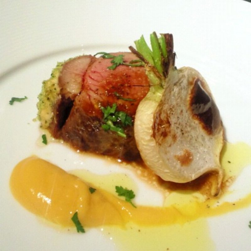 みやじ豚肩ロースのパネ(カリフォルニアワインガーデン)