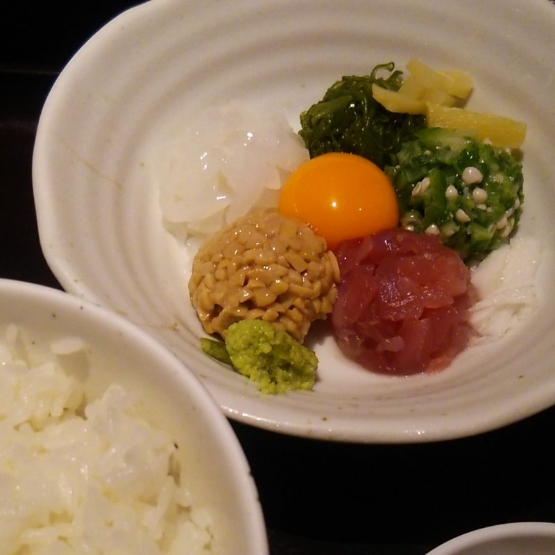 おまぜの定食(六蔵 新宿東口店)