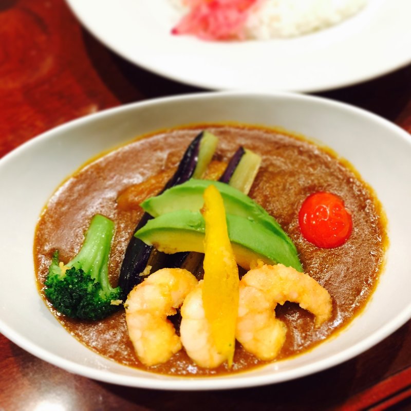 海老とアボカドのまろやかカレー(天馬 自由が丘店 （テンマ）)