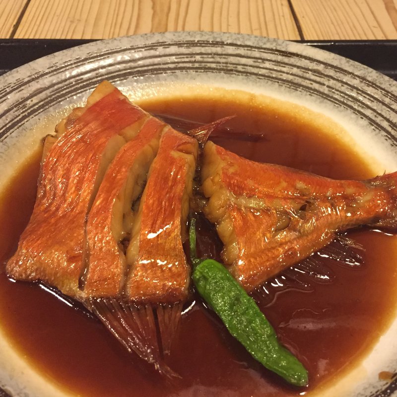 高知・金目鯛煮付け(梅山鉄平食堂 )