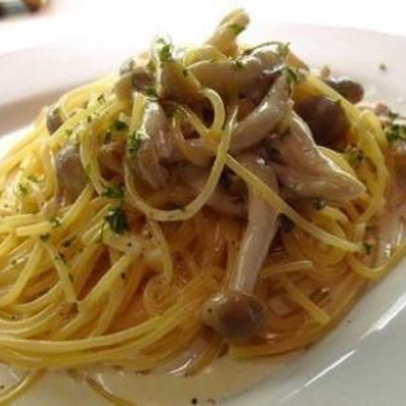 茸のカルボナーラ(オステリア・ダ・クリハラ )