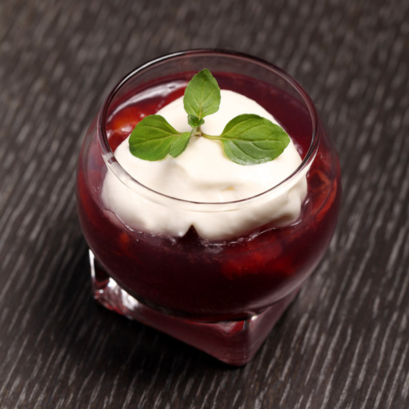 石焼ホットク ～旬のフルーツを添えて～(やき肉 かのや )