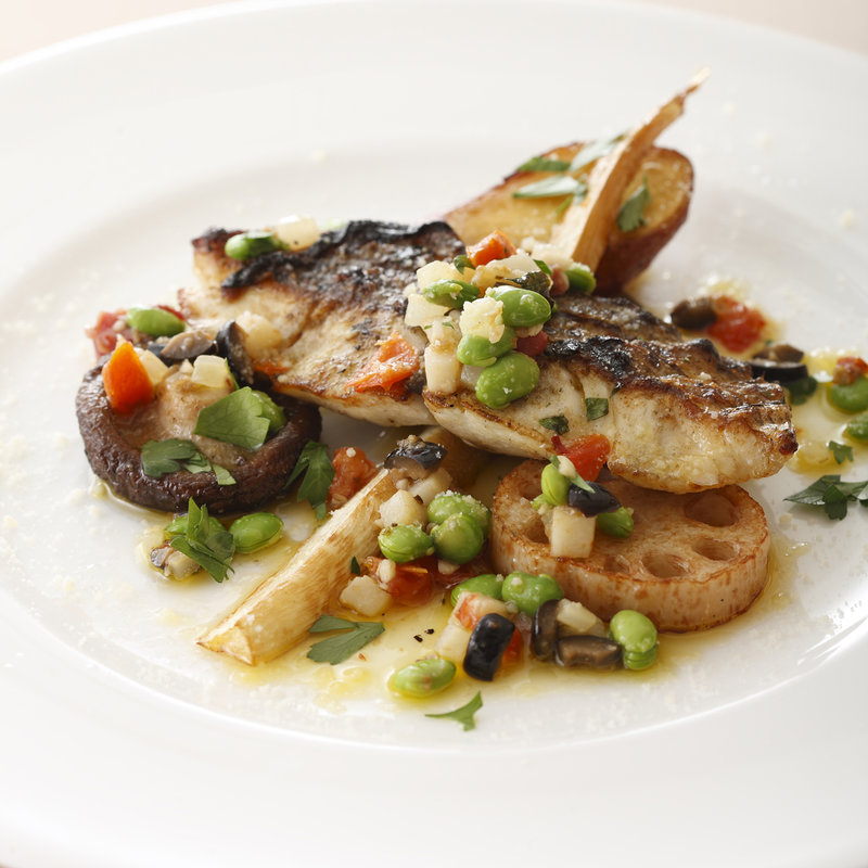 南海ハタのグリル(キハチ 青山本店)