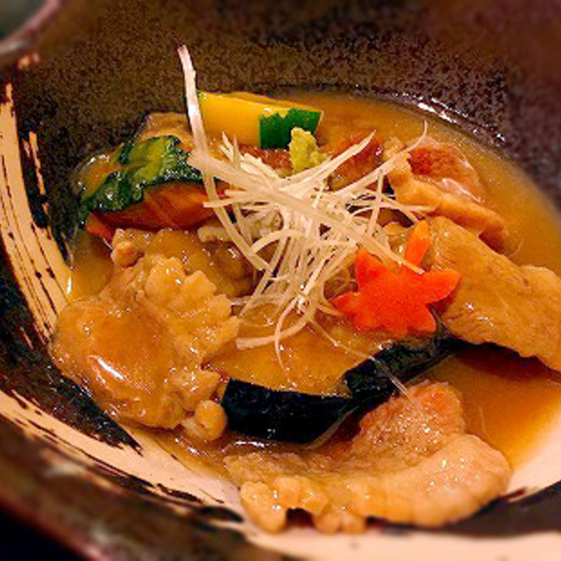 鴨肉と茄子のしぐれ煮(旬の隠れ家 あかり )