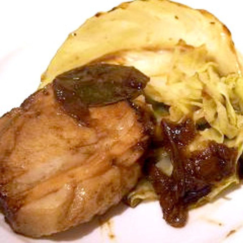 豚肉のソテー(フレンチバル 来酒 （キッシュ）)