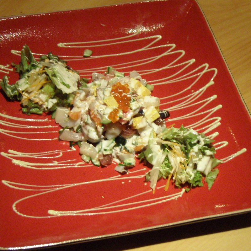 海鮮カルパッチョ(鮨 込山 （スシ コミヤマ）)