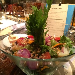たっぷり季節野菜のサラダ(三軒茶屋 イタリアン85BAL TEPPEN(テッペン))