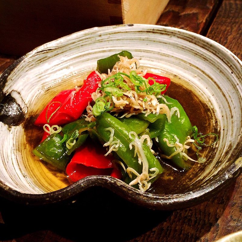 おじゃこと万願寺の炊いたん(葱や平吉 )