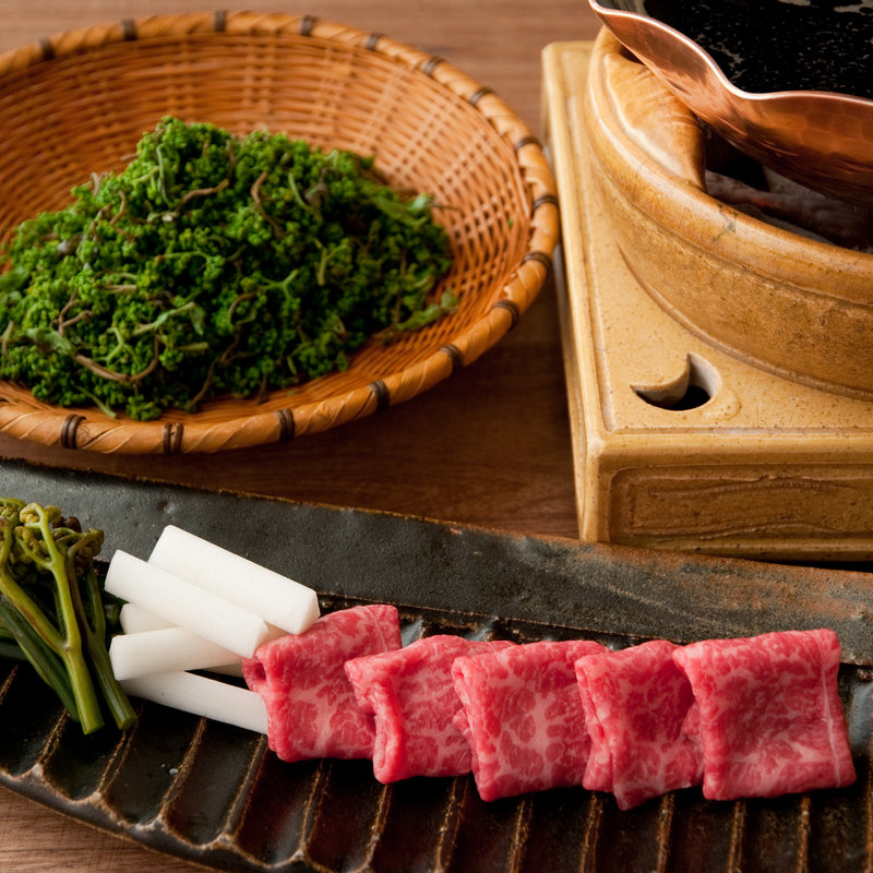 和牛のすき焼き(花楽 )