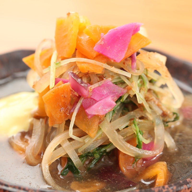 彩りのある春雨(海鮮ウタリ)