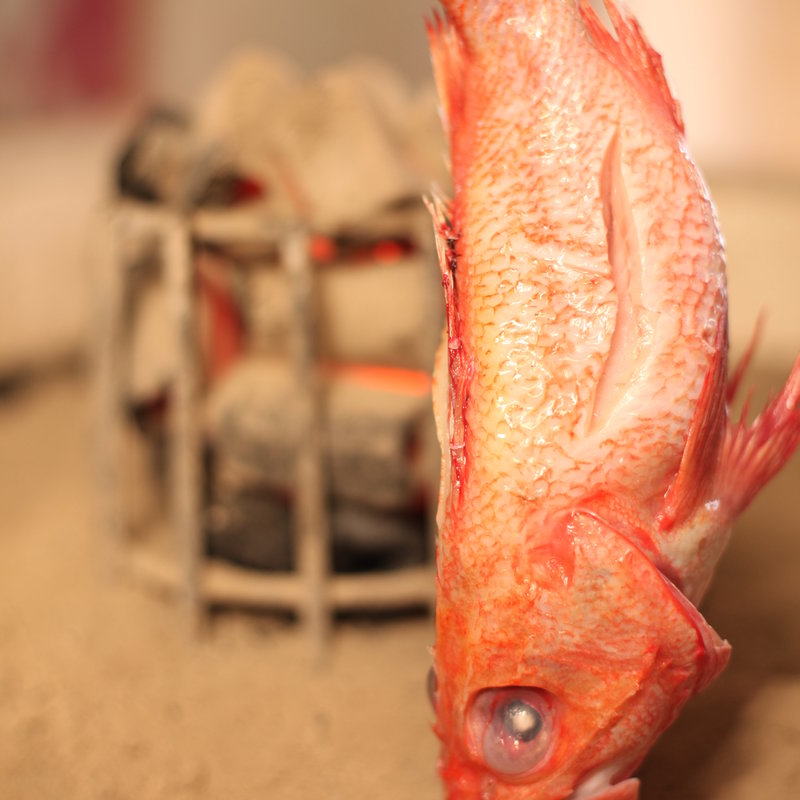 かさごの串焼き(海鮮ウタリ)