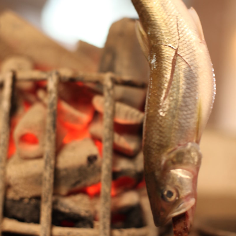 アユの塩焼き(海鮮ウタリ)