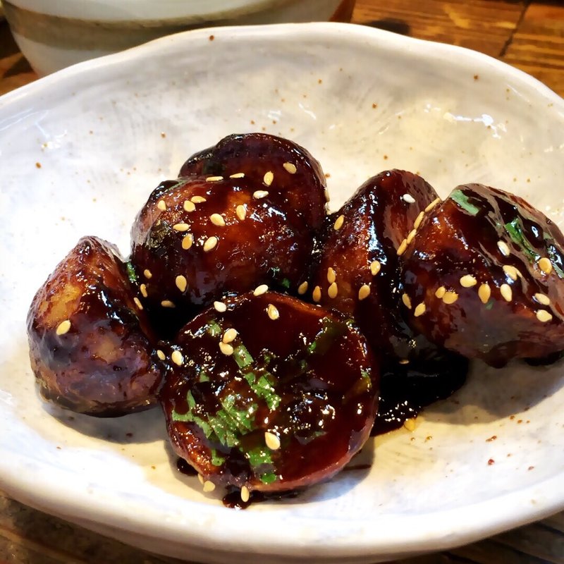 新じゃがの味噌ころばし(久昇)