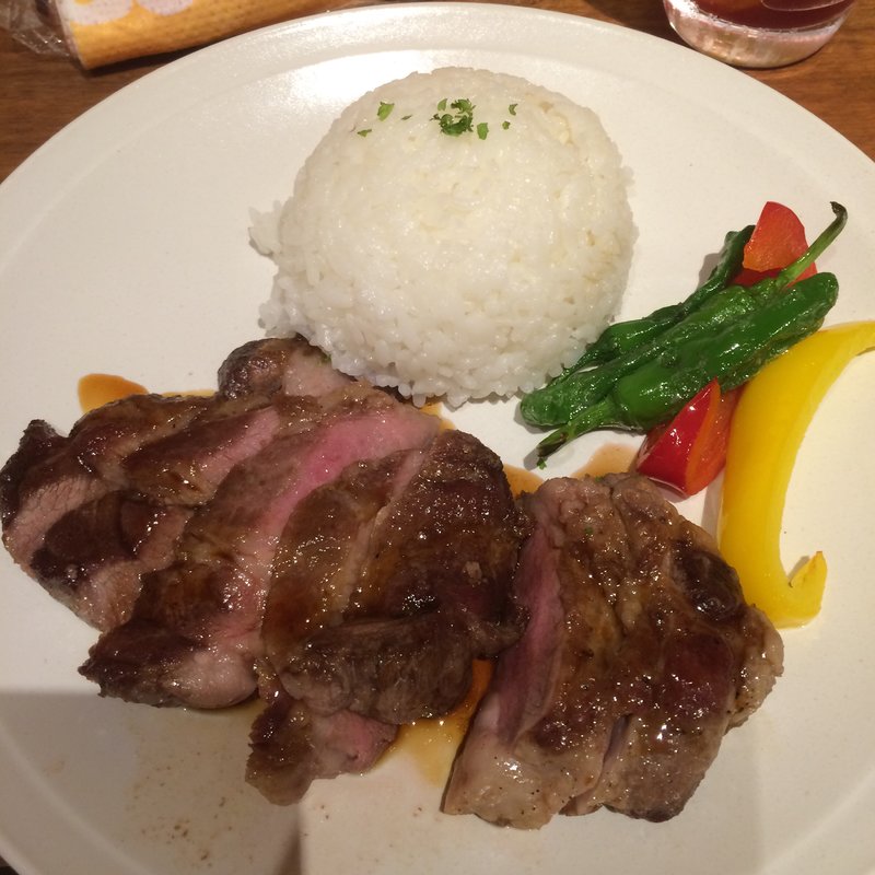 イベリコ豚のステーキランチ(ハモネリア ベジョータ ギョクロ)