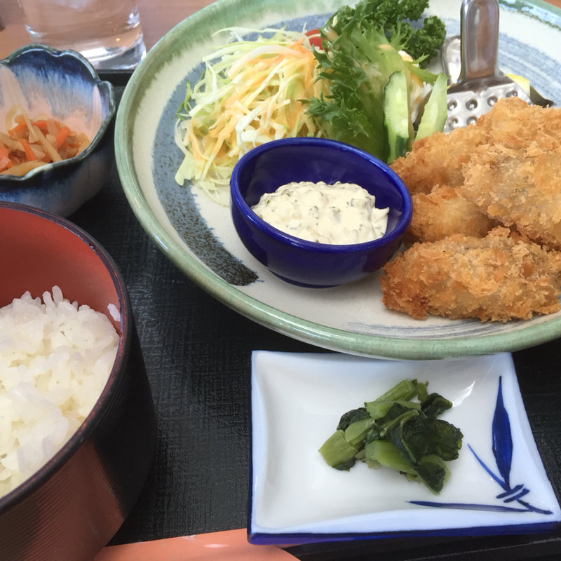 カキフライ定食(ロータリーゴルフ倶楽部 レストラン )