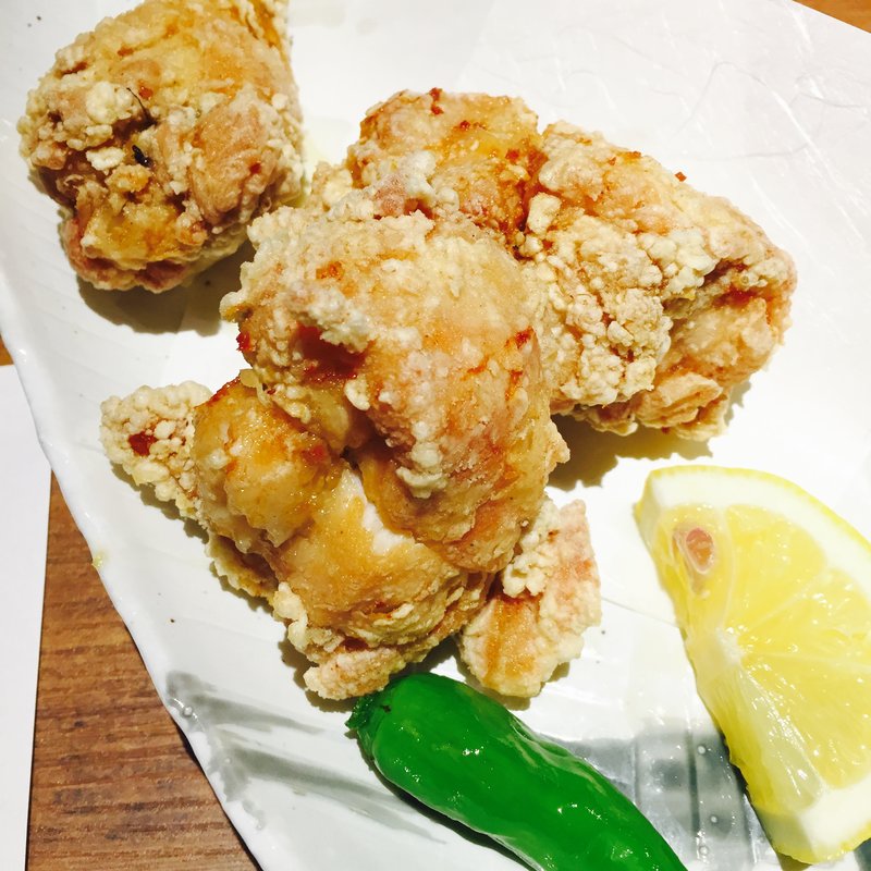 阿波尾鶏の特製唐揚げ(はまぐり庵 －吉祥別邸－)