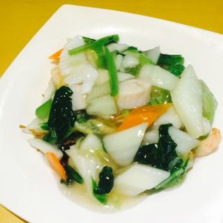 海鮮炒麺