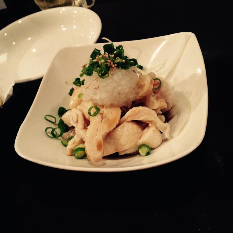 鶏皮ポン酢(炭串厨房 いしかわや 相模大野店)