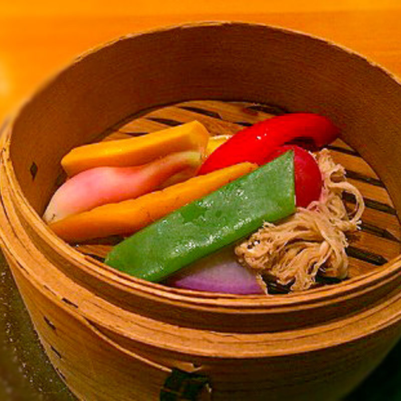 季節の有機野菜わっぱ蒸し（2つ）(星火)