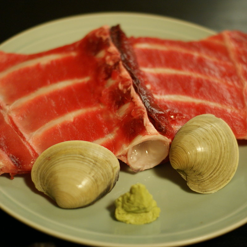 鮪のカマ(築地 海宝館 勝鬨寿し 総本店)