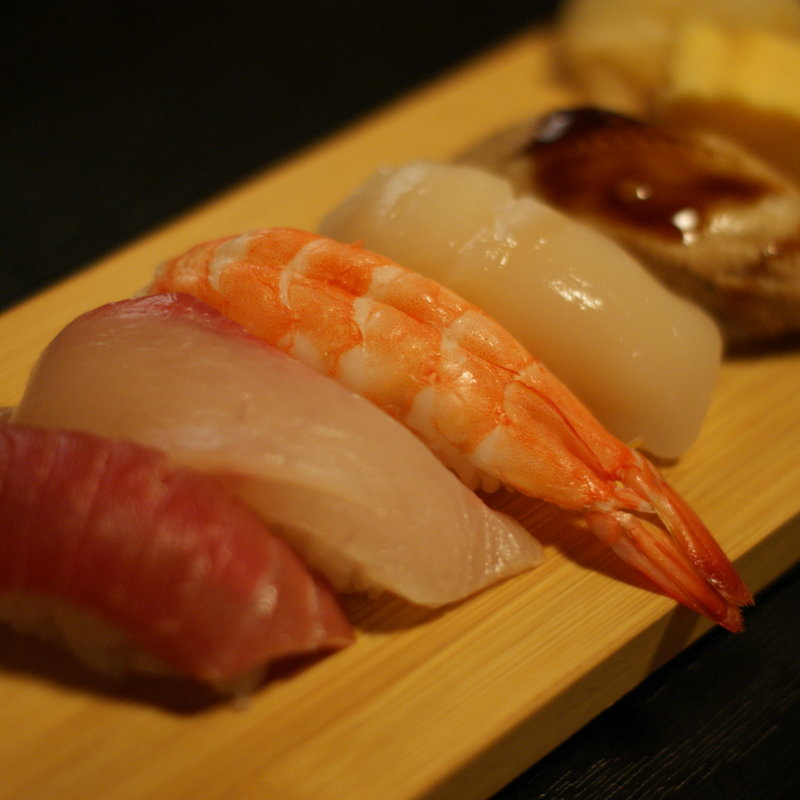ランチ握りセット(築地 海宝館 勝鬨寿し 総本店)