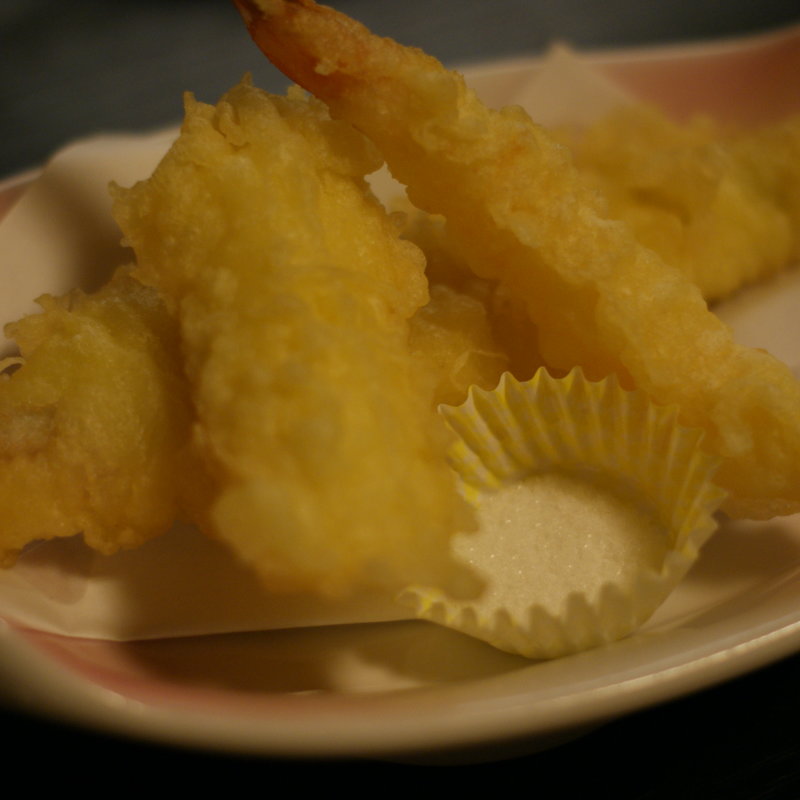 天麩羅の盛り合わせ(築地 海宝館 勝鬨寿し 総本店)