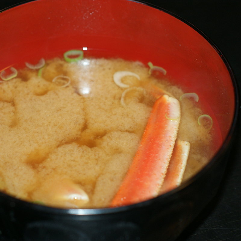 カニの味噌汁(築地 海宝館 勝鬨寿し 総本店)