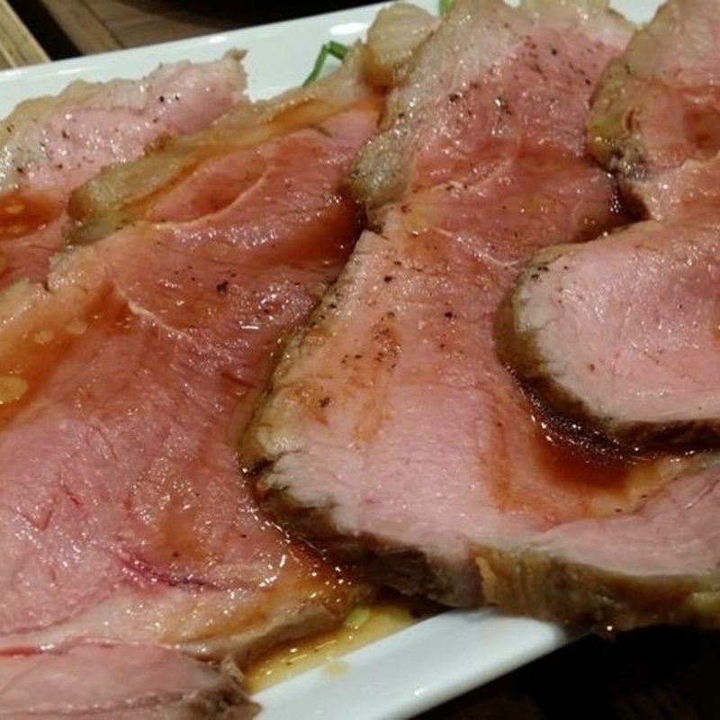 鴨のロースト 2種のフォアグラ和え(俺のイタリアン 東京)