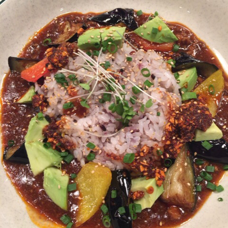 麻婆茄子丼(WIRED CAFE 武蔵小杉東急スクエア店)