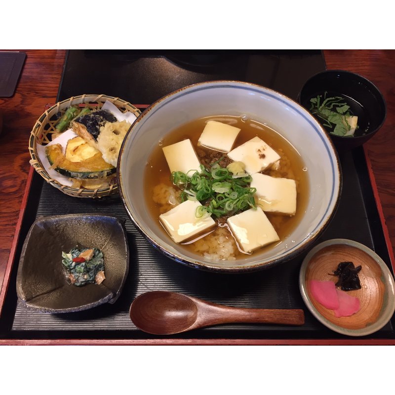 おとうふ丼(清水順正　おかべ家)