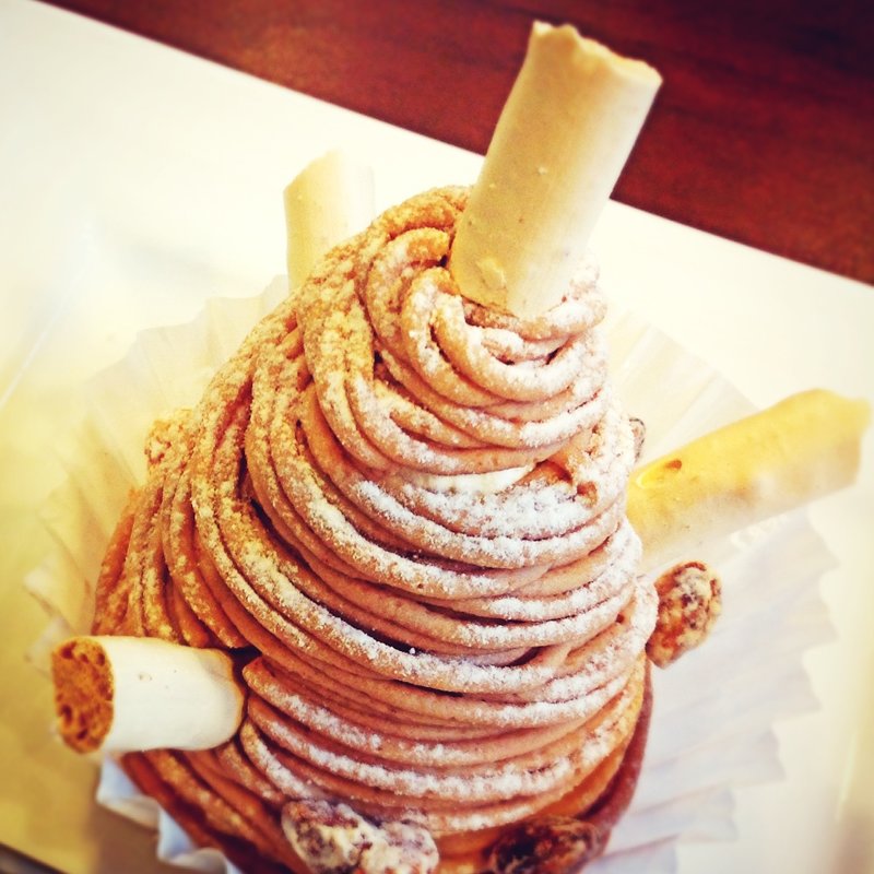 モンブラン(Cafe&wine みやまさ)