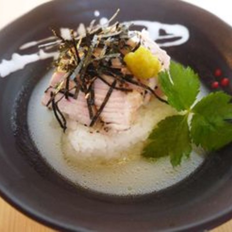 白菜スープ茶漬け(さつま鶏丸 海浜幕張店)