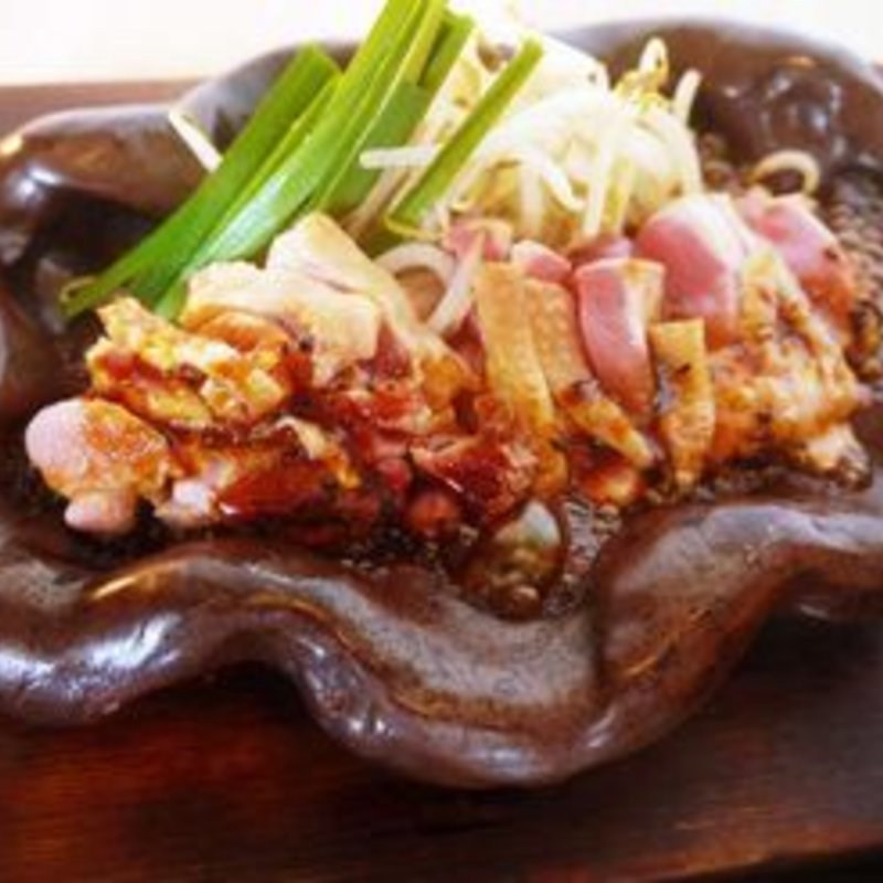 鶏ももレアステーキ(さつま鶏丸 海浜幕張店)