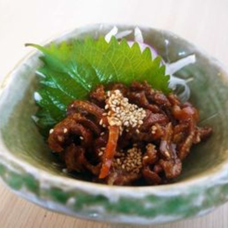 鶏皮醤油漬け(さつま鶏丸 海浜幕張店)