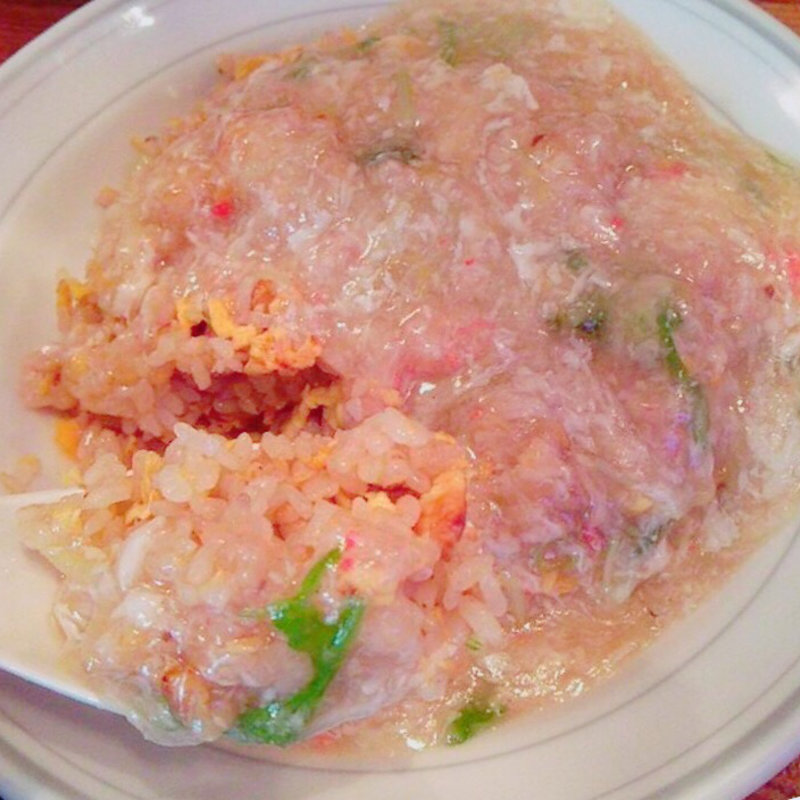 蟹あんかけ炒飯(麺飯食堂 なかじま)