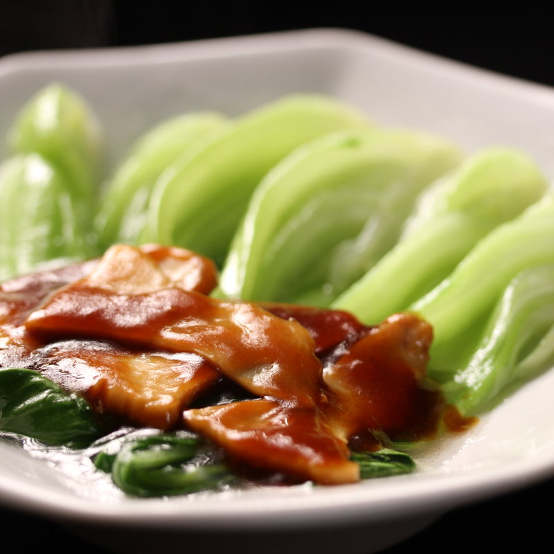 アワビと青菜の煮込み(宗家餃子 中目黒 （【旧店名】 江南漁郷）)