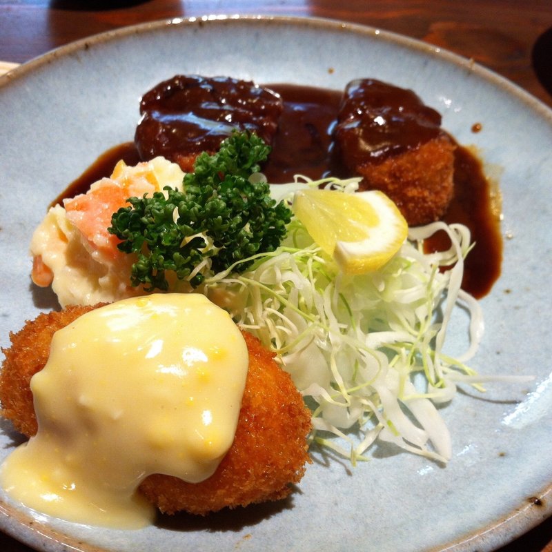 Aヒレカツカニコロ(金鯱山 （キンコザン）)